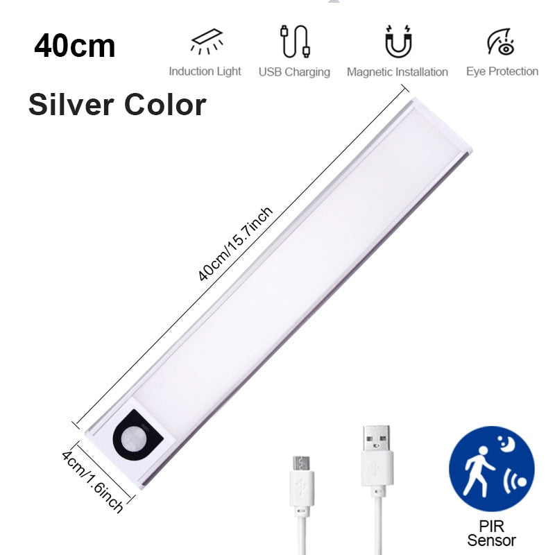 Ultra-thin LED Cabinet Light Rechargeable Motion