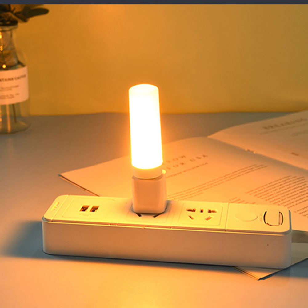 USB Plug Lamp Computer Mobile Power Charging