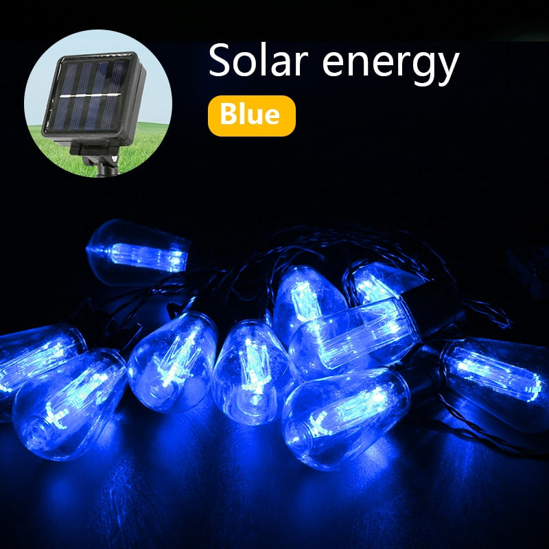 LED Solar String Lights Decoration