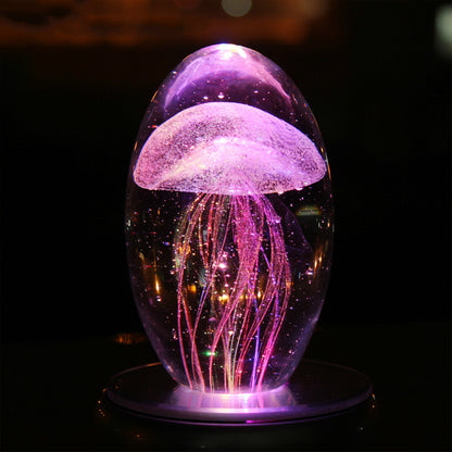 Newest Creative Gifts Jellyfish Model 3D LED Multicolor Lighting Lamp