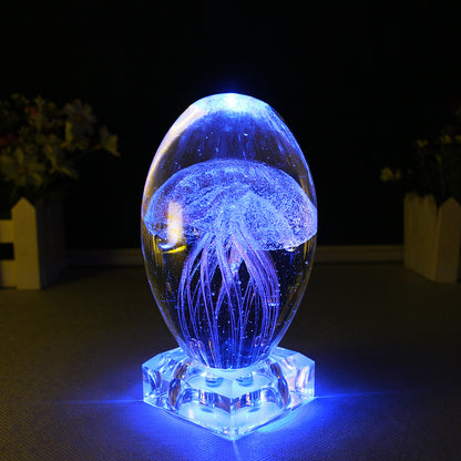 Newest Creative Gifts Jellyfish Model 3D LED Multicolor Lighting Lamp