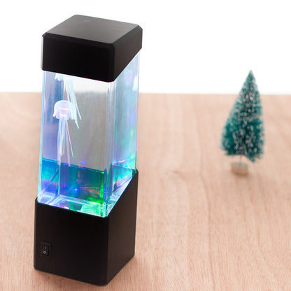 LED Jellyfish Night Light Tank Aquarium Style LED Lamp