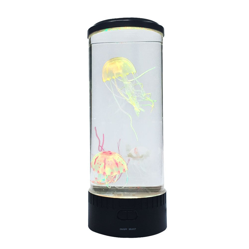 LED Remote Control Fantasy Jellyfish Lamp USB/Battery Powered Color Changing