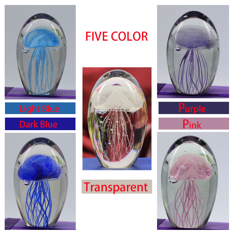 Newest Creative Gifts Jellyfish Model 3D LED Multicolor Lighting Lamp