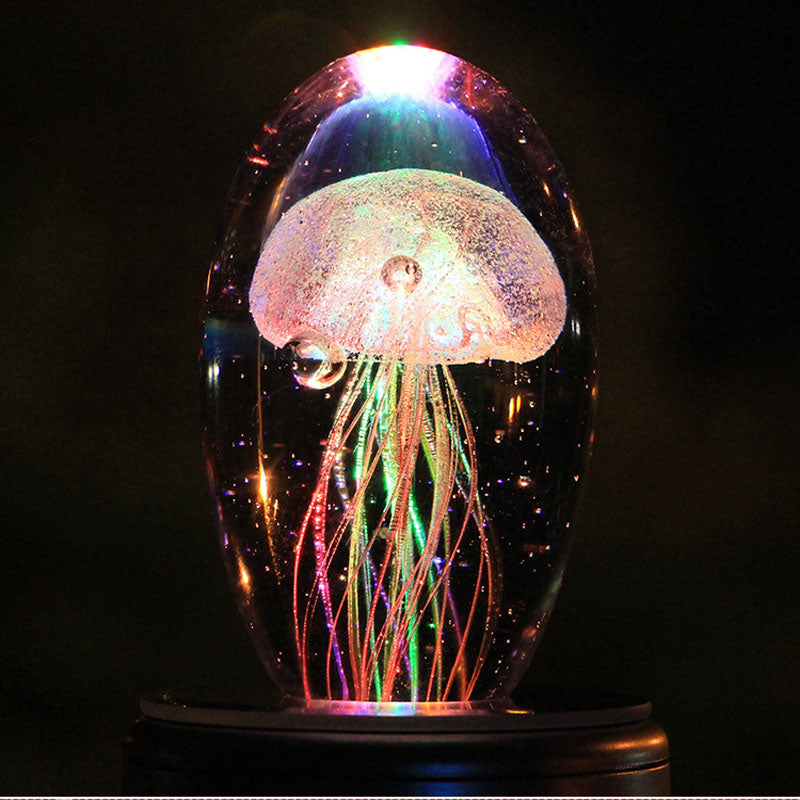 Newest Creative Gifts Jellyfish Model 3D LED Multicolor Lighting Lamp