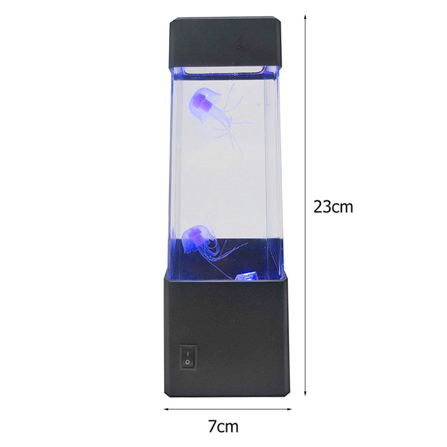 Fantasy USB/Battery Powered Jellyfish Water Tank Aquarium LED