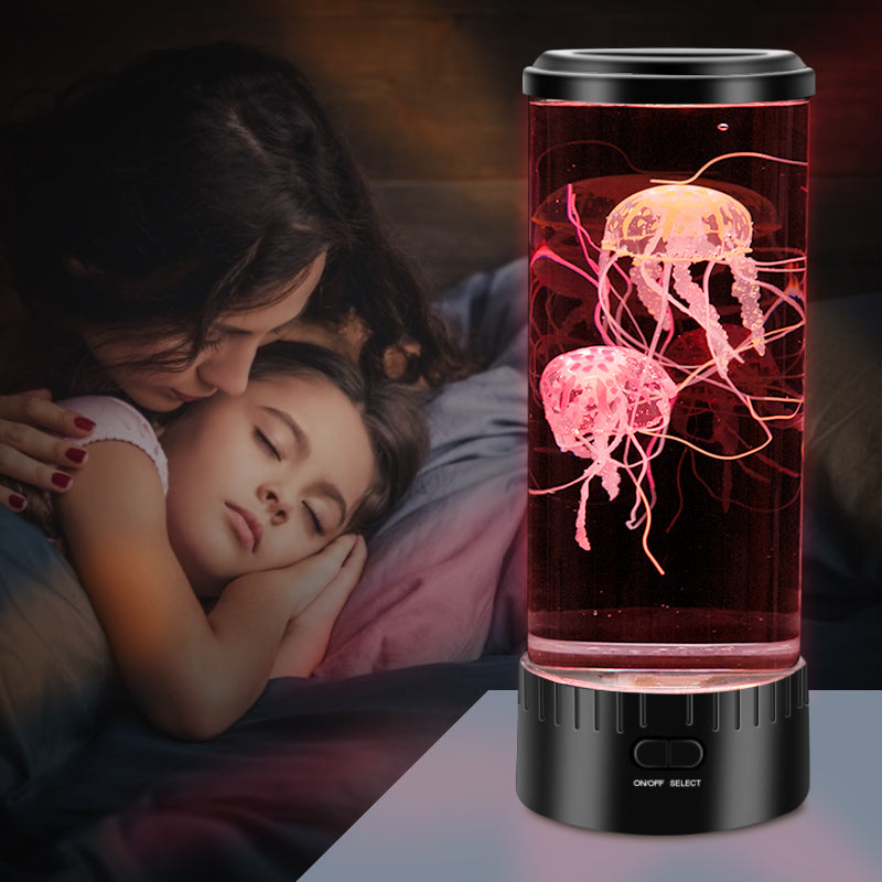 New USB Night Light Powered Jellyfish Lamp 7 Colors