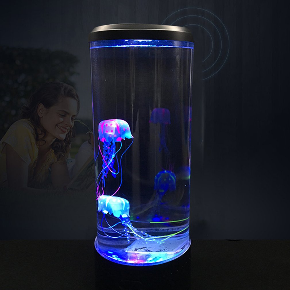 New USB Night Light Powered Jellyfish Lamp 7 Colors