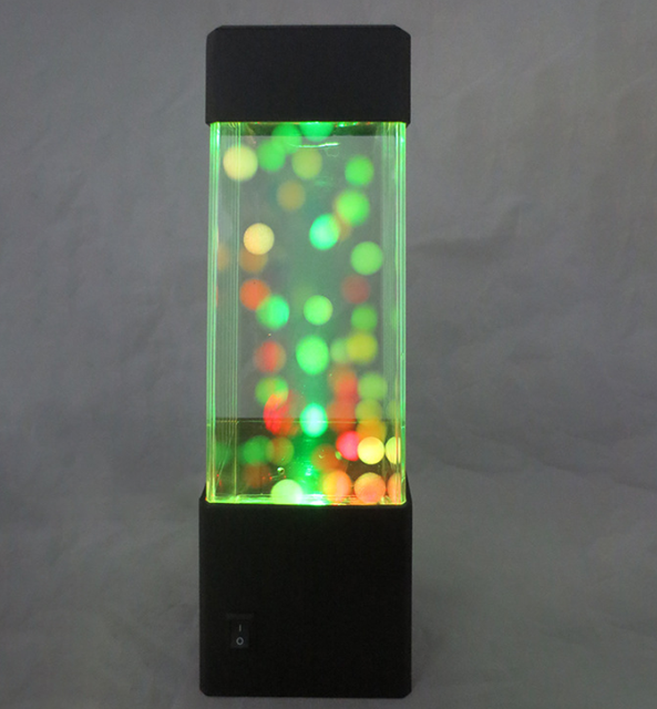 Jellyfish Lava Lamp Mute Simulation Jellyfish Lamp Night Mood Light USB Eye