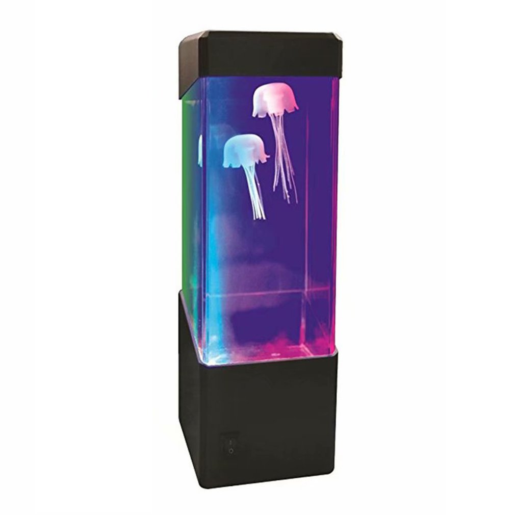 Jellyfish Lamp LED Bedside Night Light Color Changing