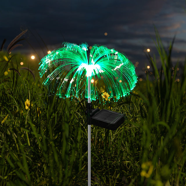 Flash Pathway outdoor lamp jellyfish Light 7 Color Solar Led Jellyfish Lamp