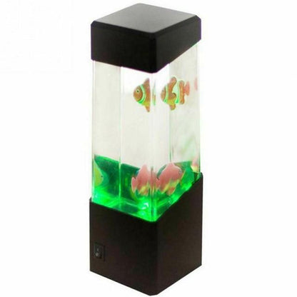 Jellyfish Light Lava Lamp Aquarium Led 7 Colors Lighting