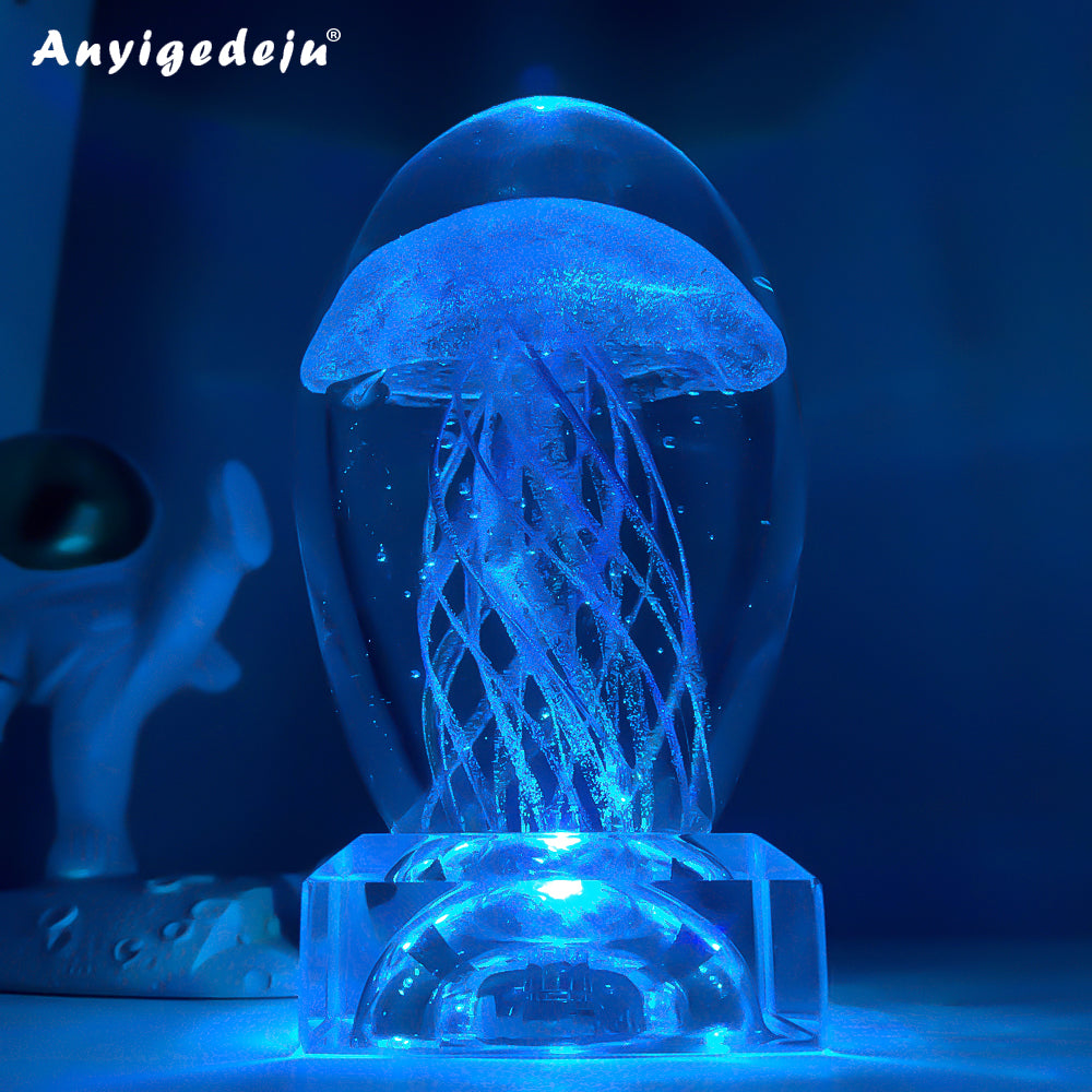 Newest Creative Gifts Jellyfish Model 3D LED