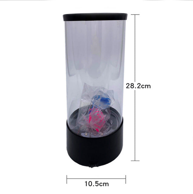 LED Simulation Jellyfish Lava Lamp USB Colorful